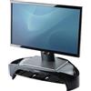 Fellowes Supporto FELLOWES Smart Suites per monitor plus ABS grigio/nero 47,8x32,8cm con vaschetta portaoggetti - 8020801