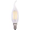 MKC Lampadina LED a filamento fiamma 6W attacco E14 806 lumen luce fredda MKC 6000K - 499048562