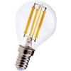 MKC Lampadina LED a filamento minisfera 6W attacco E14 806 lumen luce calda MKC 3000K - 499048550