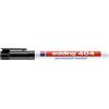 Edding Marcatore permanente edding 404 punta conica 0,75 mm nero E-404 001