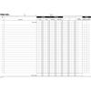 data ufficio Blocco prima nota cassa Data Ufficio 21,5x29,7 cm - 50x2 copie autoricalcanti DU16804C000