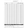 data ufficio Blocco Registro Corrispettivi primanota dettaglianti data ufficio 29,7x21,5 cm 12x2 copie autoricalcanti - DU168512C00