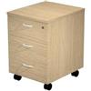 Artexport Cassettiera a tre cassetti smontata Artexport Presto 43x52x59,5 cm - rovere 60021/C