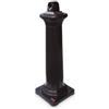 Rubbermaid Posacenere colonna in resina Rubbermaid GroundsKeeper Tuscan H 102,9 cm - Ø 40 cm nero FG9W3000BLA