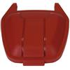 Rubbermaid Coperchio per bidone portarifiuti Rubbermaid Mobile Bin 100 L rosso R039246