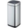Durable Cestino con sensore DURABLE NO TOUCH argento metallizzato - capienza 35 Lt - 3423-23