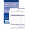 no brand Blocco fatture per registro forfettario O.C.L. 14x21 cm - 50x2 copie autoricalcanti - 0186