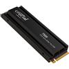 Crucial T500 2TB PCIe Gen4 NVMe M.2 SSD Interno Gaming con Dissipatore