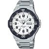 Casio Orologio Analogico Quarzo Uomo con Cinturino in Acciaio Inox MRW-200HD-7BVEF