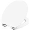 Cornat Vale, Sedile copri-WC con sistema di chiusura automatica, colore: Bianco, KSVSC00