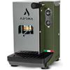 AROMA MACCHINA DA CAFFE' Aroma Plus+ Macchina caffè espresso cialde ESE 44 mm colore Verde Militare