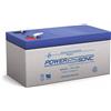 Powersonic PS 1230 12V 3,4Ah batteria AGM VdS