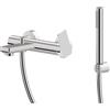 NEWFORM - B-EASY gruppo vasca con doccetta cromo - 72640C