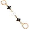 NEUSID 2 Catene Metalliche Per Borse – 110 Cm, Tracolla In Metallo Con Fibbie, Colori Oro E Argento Chiaro - 2
