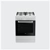 Beko Cucina FSST62110DW Elettrico Gas 4 fuochi Bianco Classe A Forno 67 L