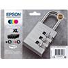 Epson CARTUCCIA ORIGINALE EPSON T3591 T3592 T3593 T3594 T3596 35XL BK C M Y Multipack