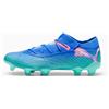 PUMA Scarpe da calcio FUTURE 7 ULTIMATE Low FG/AG, Blu/Verde/Bianco/Altro