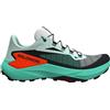 Salomon Scarpe running donna Salomon Genesis Bay/Electric Green/Cherry Tomato UK 8