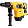 DEWALT Martello Demoperforatore SDS-Max 54V XR FLEXVOLT 40mm, energia del colpo 6.1J, DCH481N-XJ