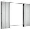 SCRIGNO CONTROTELAIO PER PORTE SCORREVOLI ANTA DOPPIA - DOORTECH BY SCRIGNO, MISURE 140x210 cm, SPESSORE MURO 105 mm