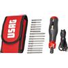 USAG Giravite elettrico in astuccio con inserti (16 pezzi) 324 xp/b16 usag
