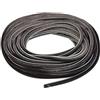 Feegow per 10m paraspifferi spazzola battente mucchio guarnizione striscia porta Weatherstrip 5mm* 6mm