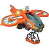 Dickie Toys - Elicottero giocattolo Sky Patroller (35 cm) - Aereo di salvataggio con ali pieghevoli e funzione di spruzzatura dell'acqua, elicottero giocattolo per bambini dai 3 anni in su,