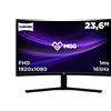 MILLENIUM Monitor gam 24p FHD curvo negro