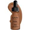 NYX Professional Makeup Fondotinta Total Control Pro Drop, Dosaggio preciso, Copertura personalizzabile e modulabile, Formula vegana, Finish come una seconda pelle, 13 ml, Tonalità: Mahogany