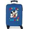 Disney (TG. Media) Disney Circle Mickey Trolley cabina Azzurro 37x55x20 cms Rigida ABS