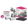 HILTRON KIT 4CH VIDEOSORVEGLIANZA TELECAMERA TVCC HILTRON 2K 4 MPX 3,6MM BULLET HDD 1TB