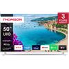 Thomson Smart TV 50 Pollici 4K Ultra HD LED Google TV + Assistant Nero 50UA5S13W
