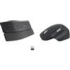 Logitech ERGO K860 Wireless Split Keyboard - Tastiera Ergonomica Wireless, Poggi