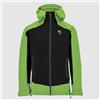 Karpos Temporale jacket Karpos Giacche goretex e antivento uomo - BLACK-GREEN-OMBRE B.