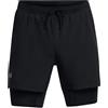 UNDER ARMOUR pantaloncini uomo ua launch 2 in 1 5"