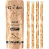 ORINKO Siwak - Spazzolino da denti 100% naturale, detergente, disinfettante e sbiancante, ecologico, biodegradabile e vegano, confezione da 4