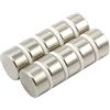 FIRST4MAGNETS N42 Magnete Neodimio Per Arti, Mestieri, Produzione Di Modelli, Fai -Da -Te, Hobby, Ufficio E Casa - 20mm Dia x 10mm Di Spessore - 12,1kg Di Tiro - Pacco Di 10