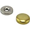 IROX 50 Tappi coprivite 14mm IROX Ottone Dorato Spessore 4mm Tappo Copri Vite Viti 14 mm Copriviti oro