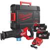 Milwaukee 0 M18FHZ-502X - Seghetto alternativo a batteria 18 V/5.0 Ah 22 mm Hub, colore: Rosso