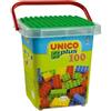 ANDRONI GIOCATTOLI Androni 8510 Secchio Costruzioni Mattoncini Unico Plus 100 Pezzi