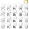 Suncan 20 pezzi LED E27 1W, base a vite E27 1W Lampadina LED Lampa per la decorazione delle vacanze, lampada LED per ghirlanda luminosa, AC 220V, bianco caldo 2700K