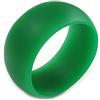 Avalaya Off Round Acrilico Bracciale In Verde Opaco Finitura - Misura Media, Inner diameter 65 - 68mm, Plastica, Nessuna pietra preziosa