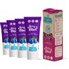 DENTAL DELIGHT Berry Blast (Öko-Test SEHR GUT) | 4x fruchtige Zahnpasta Blaubeere-Minze | vegan klimaneutral ohne Mikroplastik