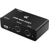 DigitalLife BridgeCore USB MIDI Host, USB a MIDI DIN 5 PIN (Nero, Metallo)