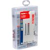 Fischer DuoHM Box Professionale Tasselli per Cavità + Vite a Croce POZI, Cassetta Attrezzi con 52 Tasselli e Viti per il Fissaggio di Staffe TV, Lampadari, ecc. su Cartongesso e Pannelli