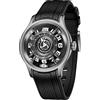 OBLVLO Orologio da polso da uomo a carica automatica, di lusso, in acciaio inox, impermeabile, luminoso, luminoso, da uomo, BLM, Blm-ybb, Classico