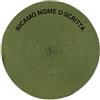 MAYRA Tovaglietta Personalizzata con Ricamo Nome, Scritta | Tovaglietta Americana per Colazione Lavabile | Idee Regalo per la Casa | Design e Ricamo Made in Italy (Verde)