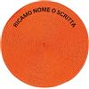 MAYRA Tovaglietta Personalizzata con Ricamo Nome, Scritta | Tovaglietta Americana per Colazione Lavabile | Idee Regalo per la Casa | Design e Ricamo Made in Italy (Arancione)