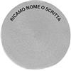 MAYRA Tovaglietta Personalizzata con Ricamo Nome, Scritta | Tovaglietta Americana per Colazione Lavabile | Idee Regalo per la Casa | Design e Ricamo Made in Italy (Grigio)