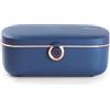 Bella Epoca: Scaldavivande Elettrico Portatile - un Porta pranzo riscaldabile Elegante. Lunch box elettrico a doppio Scomparto e Contenitore termico in Acciaio inox (1L / 45W), Portavivande Elettrico.